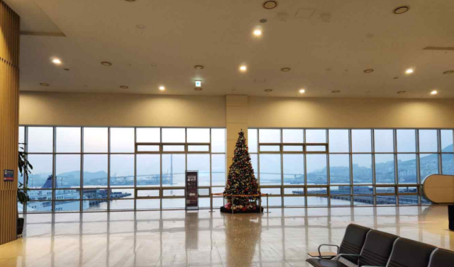 BPEX 컨벤션센터 로비 전경